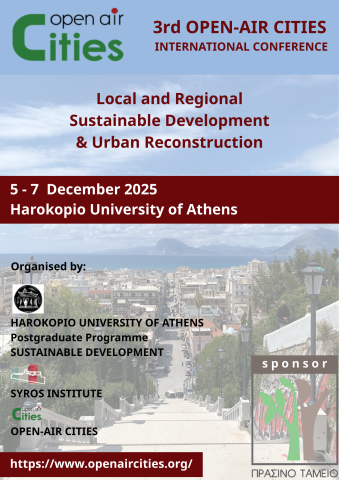 3rd OPEN-AIR Cities International Conference